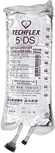 중외5%포도당생리식염액_(500mL/백) 제품 사진