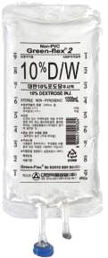 대한포도당주사액10%_(100g/1000mL/백) 제품 사진