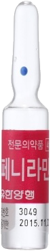페니라민주사_(4mg/2mL) 제품 사진