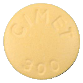 싸이메트정300mg 제품 사진