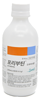 포리부틴드라이시럽_(1.9675g/250mL) 제품 사진