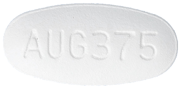 오구멘틴정375mg 제품 사진
