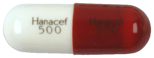 하나세프캡슐500mg 제품 사진