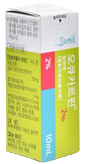 오큐카르핀점안액2%_(0.2g/10mL) 제품 사진