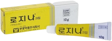 로지나크림_(2.5mg/10g) 제품 사진