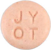 옥티란정40mg 제품 사진