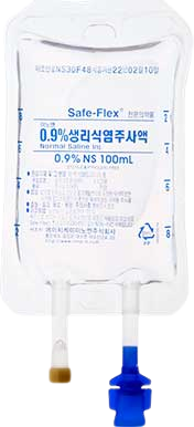 이노엔0.9%생리식염주사액_(0.9g/100mL) 제품 사진