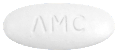 아모크라정375mg 제품 사진