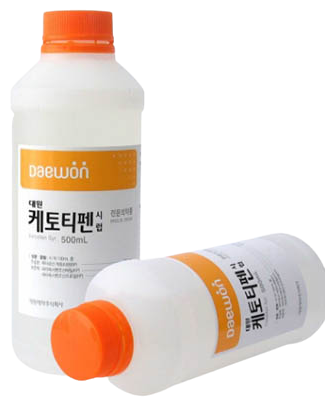 대원케토티펜시럽_(0.138g/500mL) 제품 사진