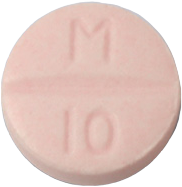 메바로친정10mg 제품 사진