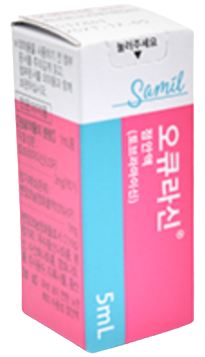 오큐라신점안액_(15mg/5mL) 제품 사진