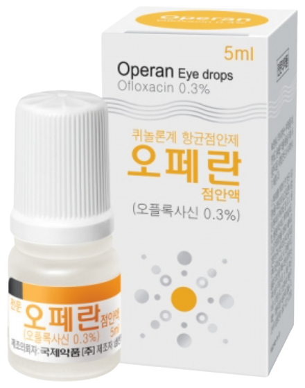 오페란점안액_(18mg/6mL) 제품 사진
