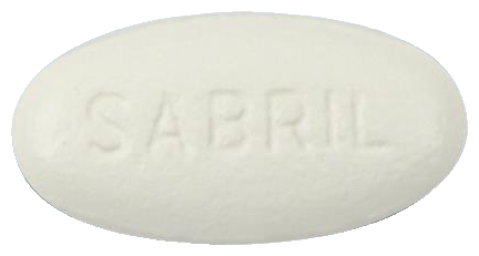 사브릴정500mg 제품 사진