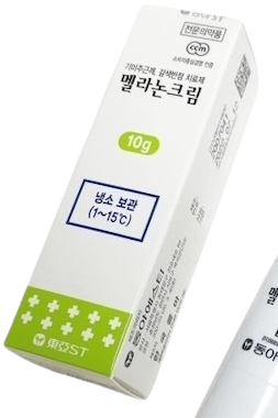 멜라논크림_(10g/병) 제품 사진