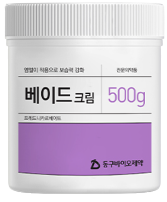 베이드크림_(1.25g/500g) 제품 사진