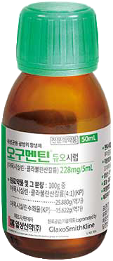 오구멘틴듀오시럽228mg/5ml_(30mL) 제품 사진