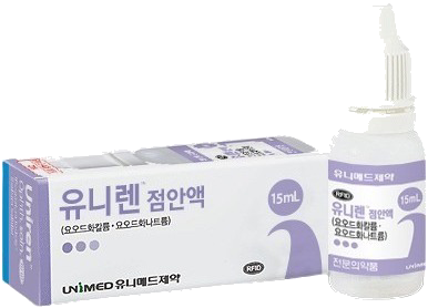 유니렌점안액_(15mL) 제품 사진