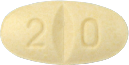 메바로친정20mg 제품 사진