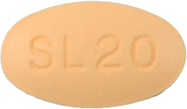 심바로드정20mg 제품 사진