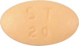 시스타정20mg 제품 사진