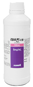 레바킨시럽_(3g/500mL) 제품 사진
