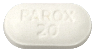 파록스정20mg 제품 사진
