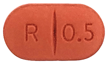 리페리돈정0.5mg 제품 사진