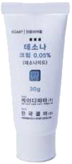 데소나크림0.05%_(15mg/30g) 제품 사진