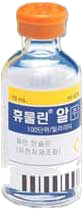 휴물린알주100단위_(1000unit/10mL) 제품 사진
