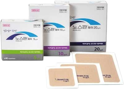 노스판패취20㎍/h 제품 사진