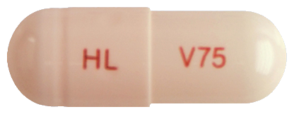 베넥사엑스알서방캡슐75mg 제품 사진