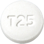토파메이트정25mg 제품 사진