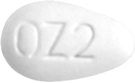 오잘탄정100mg 제품 사진