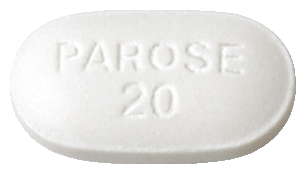 파로세닌정20mg 제품 사진