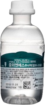 중외엔에스주사액_(0.9g/100mL/병(PP)) 제품 사진
