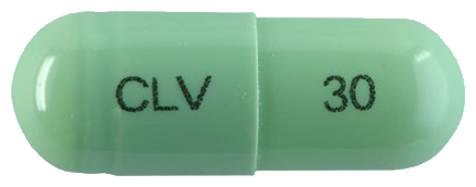 레보비르캡슐30mg 제품 사진
