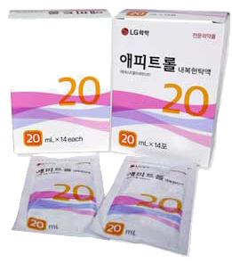 애피트롤내복현탁액_(0.8g/20mL) 제품 사진