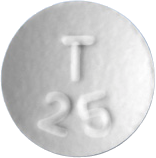 타쎄바정25mg 제품 사진
