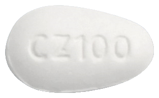코자르탄정100mg 제품 사진