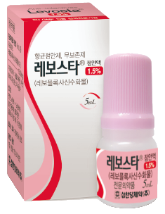 레보스타점안액_(30mg/6mL) 제품 사진