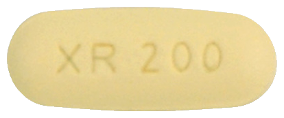쎄로켈서방정200mg 제품 사진