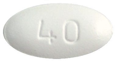 아토르바정40mg 제품 사진