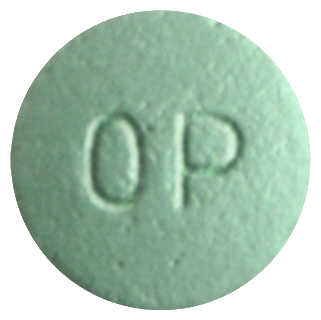 옥시콘틴서방정80mg 제품 사진