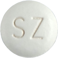 산도스올란자핀정5mg 제품 사진