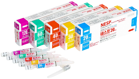 네스프 프리필드시린지주 30_(30μg/0.5mL) 제품 사진