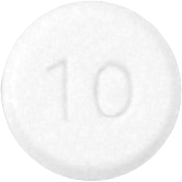 아뎁세라정10mg 제품 사진