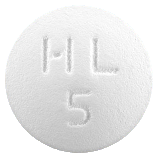 자이자핀정5mg 제품 사진