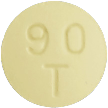 브릴린타정90mg 제품 사진