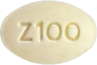 제피드정100mg 제품 사진