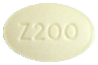 제피드정200mg 제품 사진
